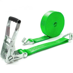 Box Quantity ¦ 2500daN 50mm Wide Ratchet Straps c/w Claw Hooks