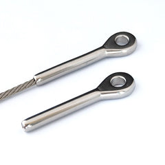 Stainless Steel Swaged Eye Terminal