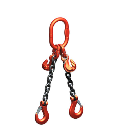 Double Leg Chain Sling ¦ Grade 80 - BS EN 818-4:1997 | UK Lifting Store